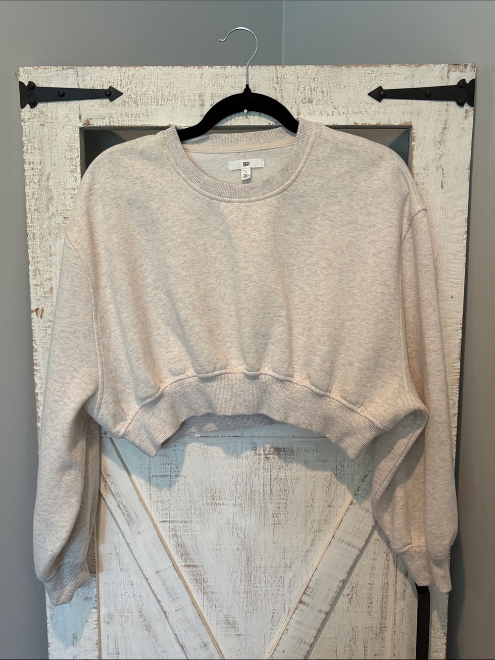 BP. Cropped Crewneck Sweatshirt